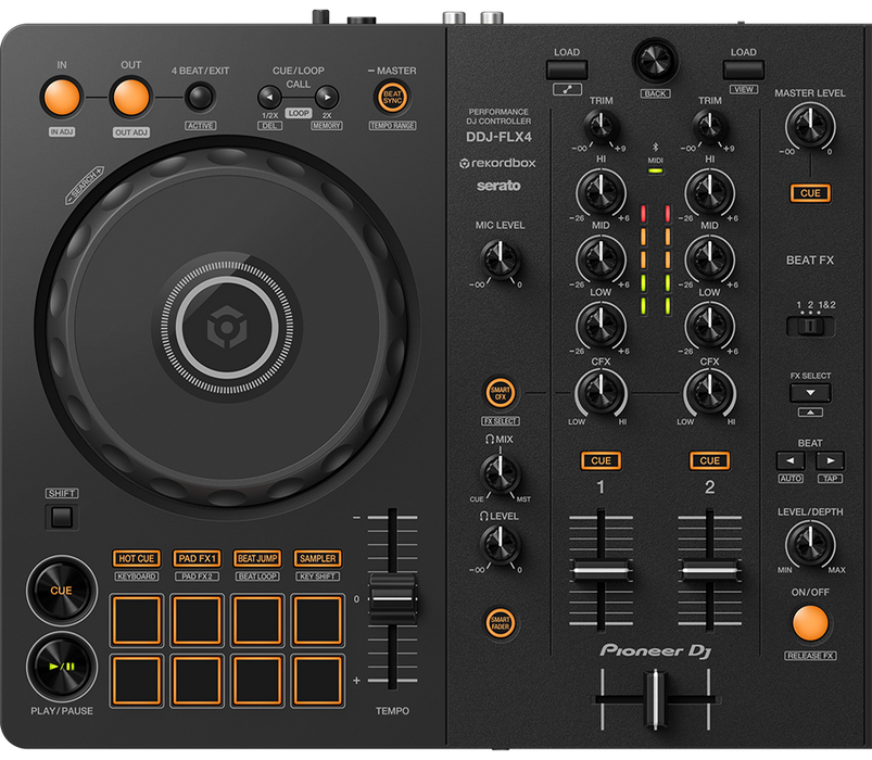 Pioneer DJ DDJ-FLX4 Controlador DJ 2 Canales