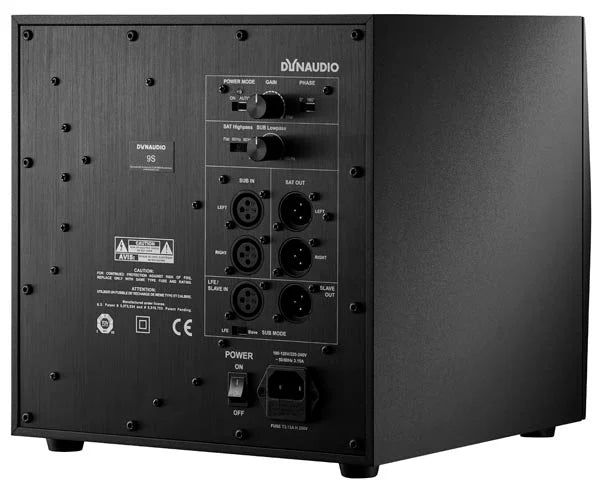 Dynaudio Subwoofer activo con driver de 9" Long-throw 300W
