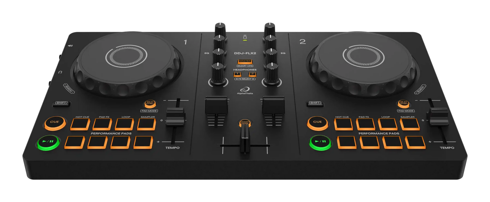 Pioneer Alpha Theta DDJ-FLX2 Controlador de 2 canales
