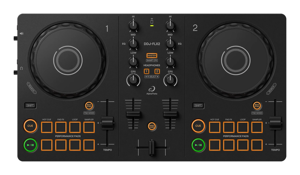 Pioneer Alpha Theta DDJ-FLX2 Controlador de 2 canales