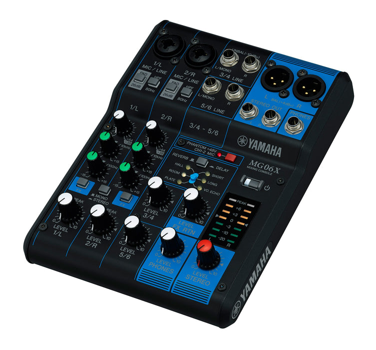 YAMAHA MG06X Consola Análoga
