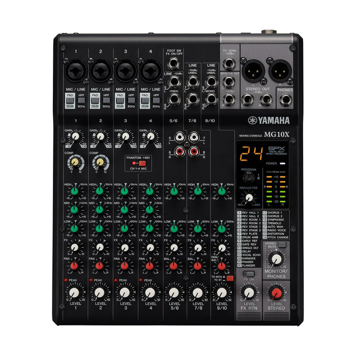 YAMAHA MG10X Consola Análoga