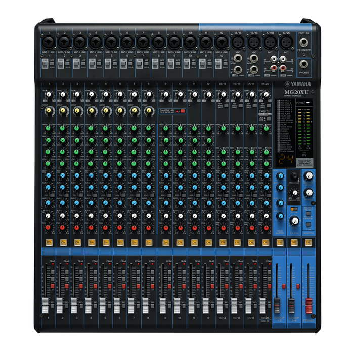 YAMAHA MG20XU Consola Análoga