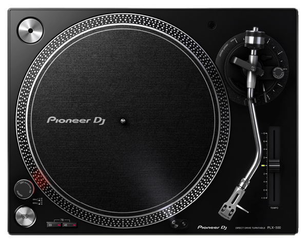 Pioneer PLX-500-K Tornamesa de Tracción Directa