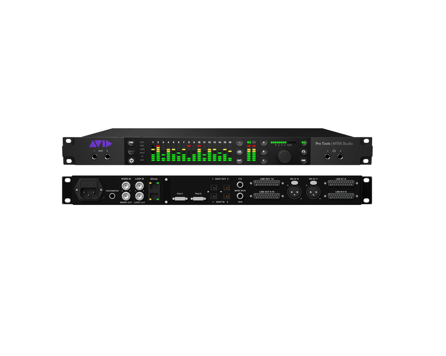 Mtrx Studio Rear Pro Tools | MTRX Studio— e-PAXSA